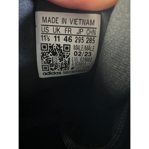 Adidas Men's Park St Tennis Shoes Sneakers Black & Brown Size 11.5 11 1/2 New - Picture 8 of 8